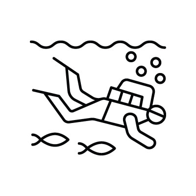 Scuba Lessons Icon